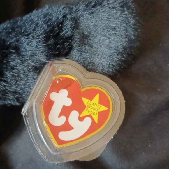 Ty Large Plush Beanie Buddy tylon Waddle the Penguin rare vintage 1998 - Picture 5 of 9